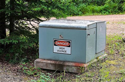 green electric boxes|green electrical box in yard.